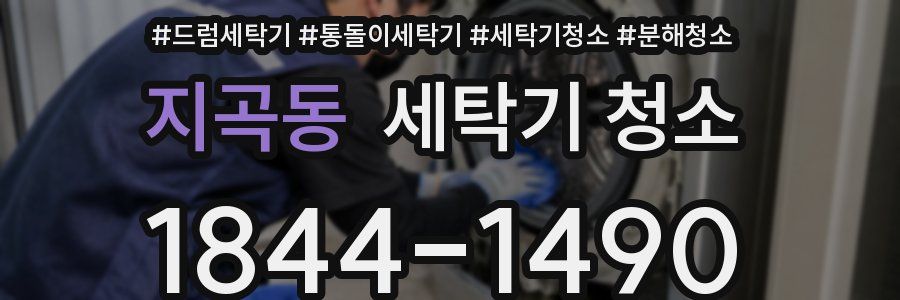 지곡동 세탁기 청소