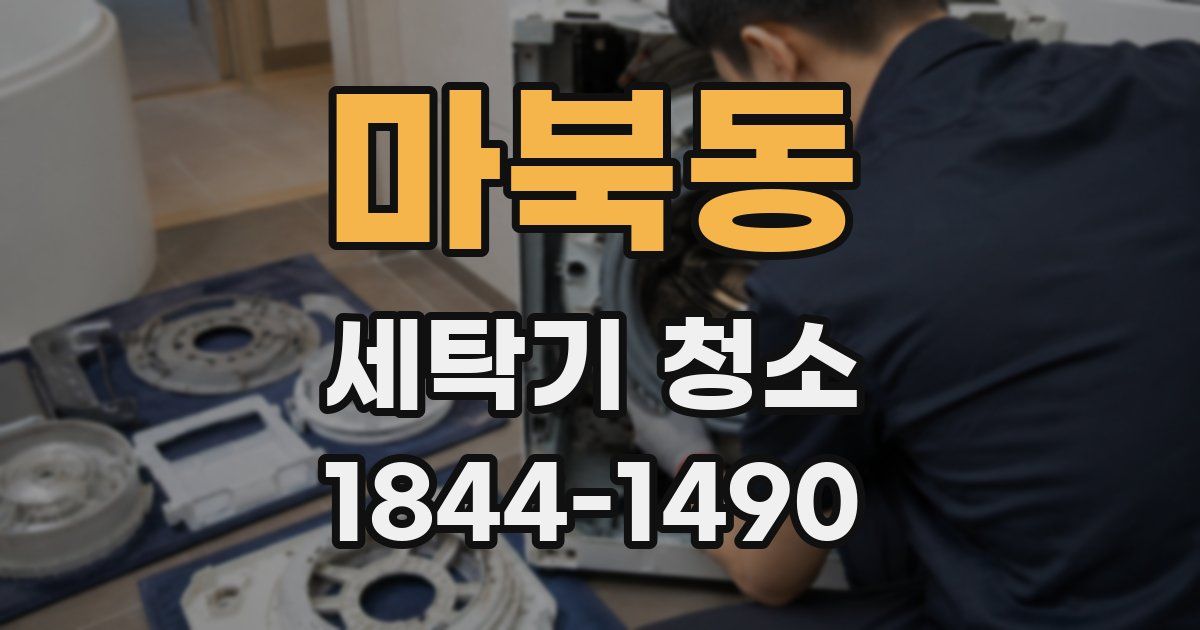 마북동 세탁기 청소