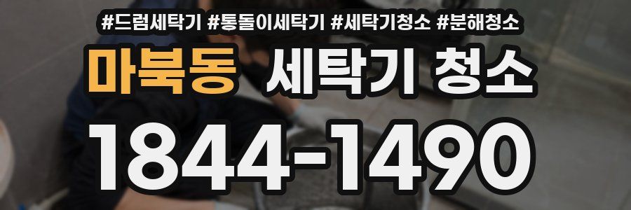 마북동 세탁기 청소