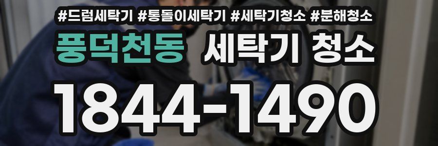 풍덕천동 세탁기 청소
