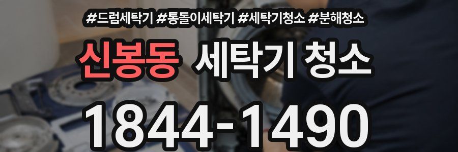 신봉동 세탁기 청소