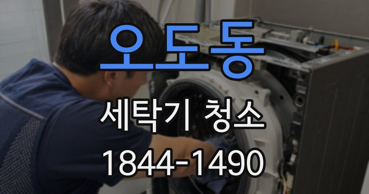 오도동 세탁기 청소