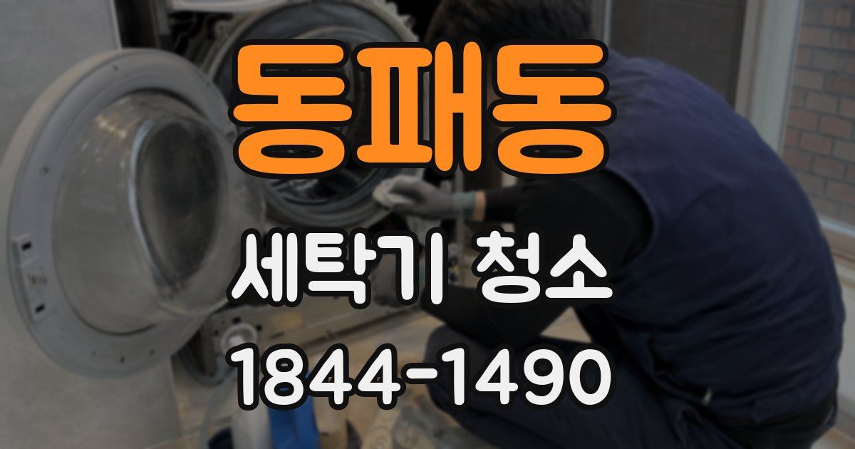 동패동 세탁기 청소