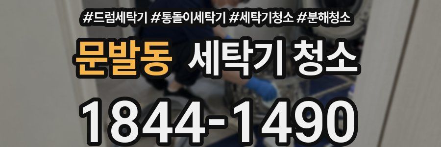 문발동 세탁기 청소