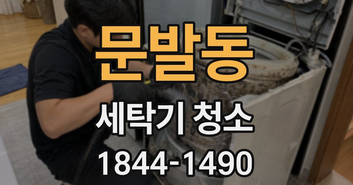 문발동 세탁기 청소