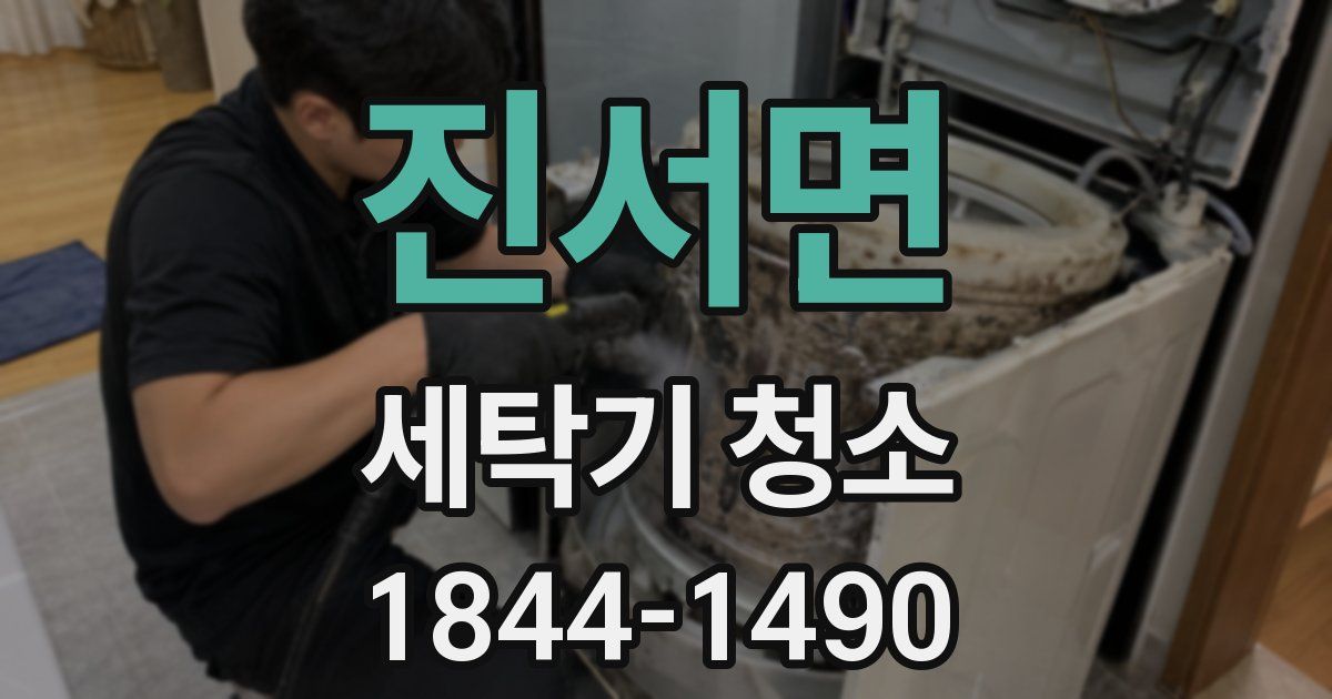진서면 세탁기 청소