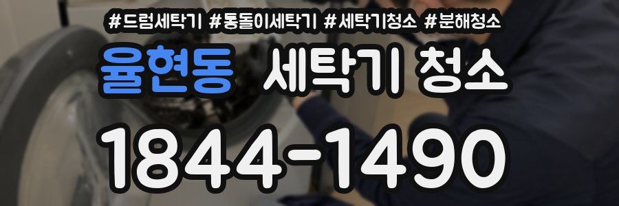 율현동 세탁기 청소
