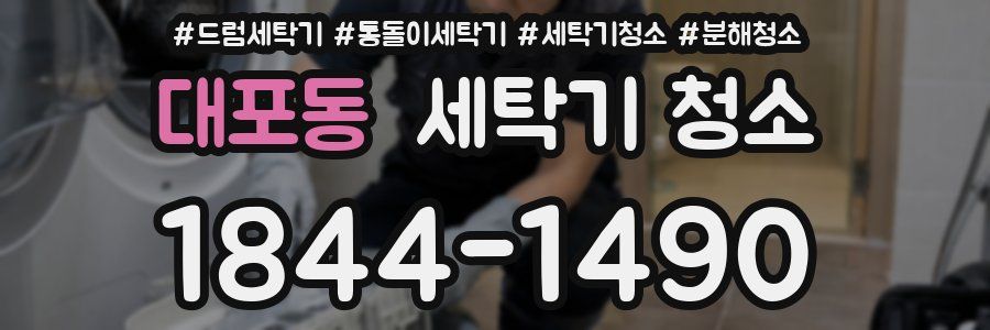 대포동 세탁기 청소