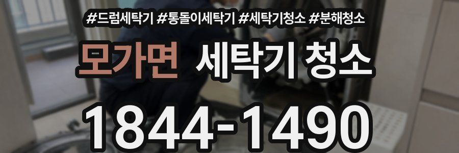 모가면 세탁기 청소