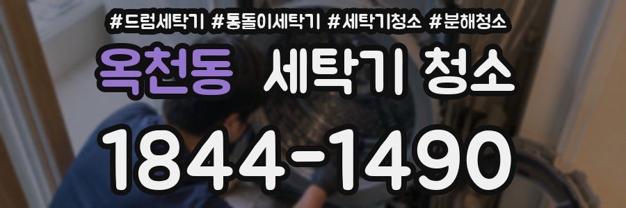 옥천동 세탁기 청소