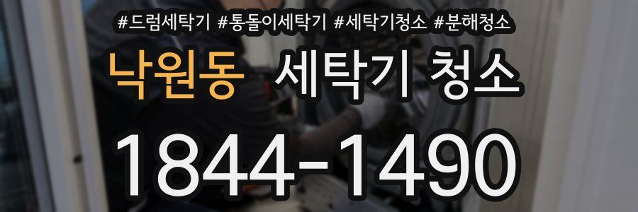 낙원동 세탁기 청소