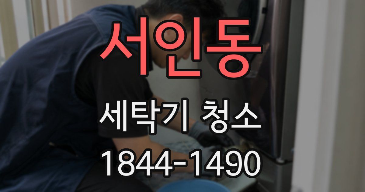 서인동 세탁기 청소