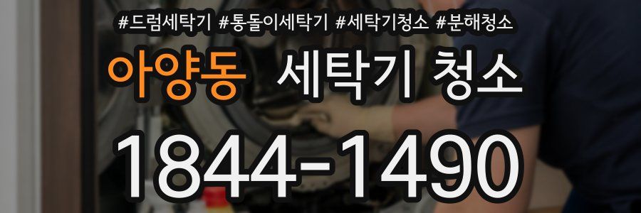 아양동 세탁기 청소