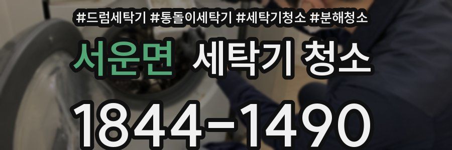 서운면 세탁기 청소