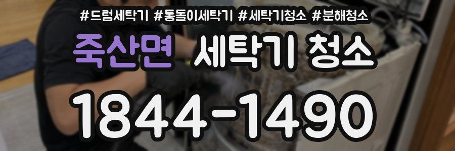 죽산면 세탁기 청소