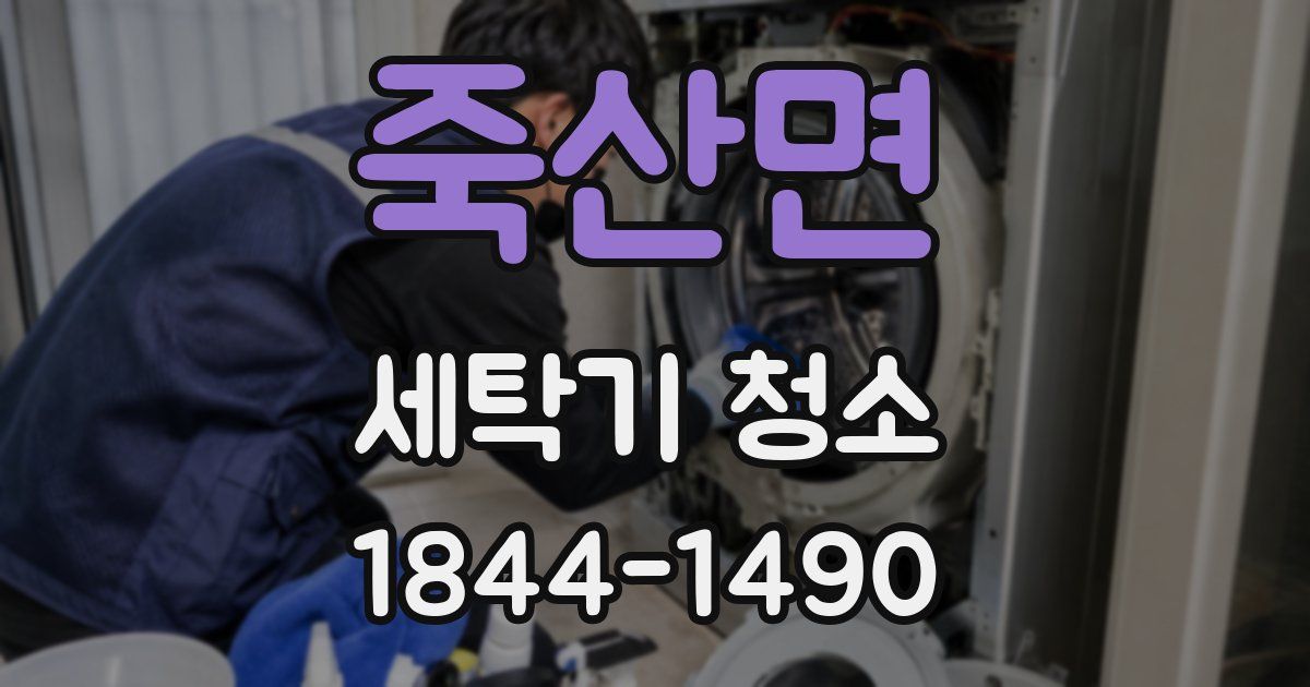 죽산면 세탁기 청소