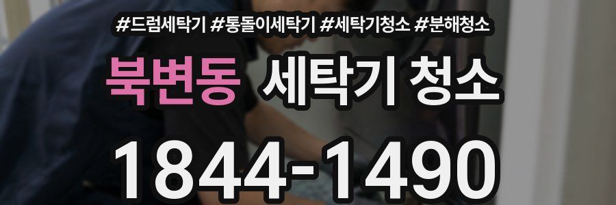 북변동 세탁기 청소