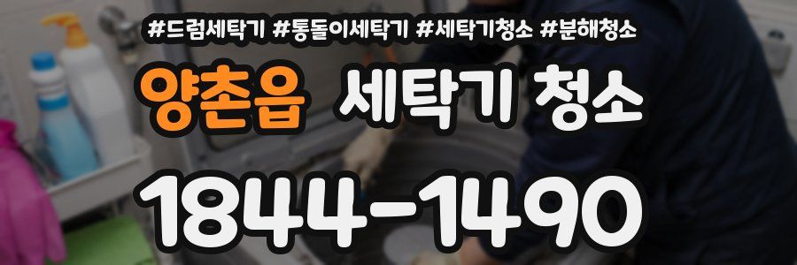 양촌읍 세탁기 청소