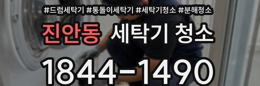 진안동 세탁기 청소