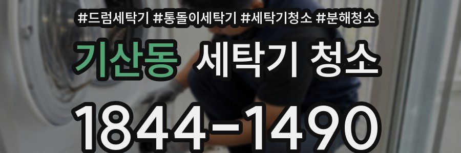 기산동 세탁기 청소