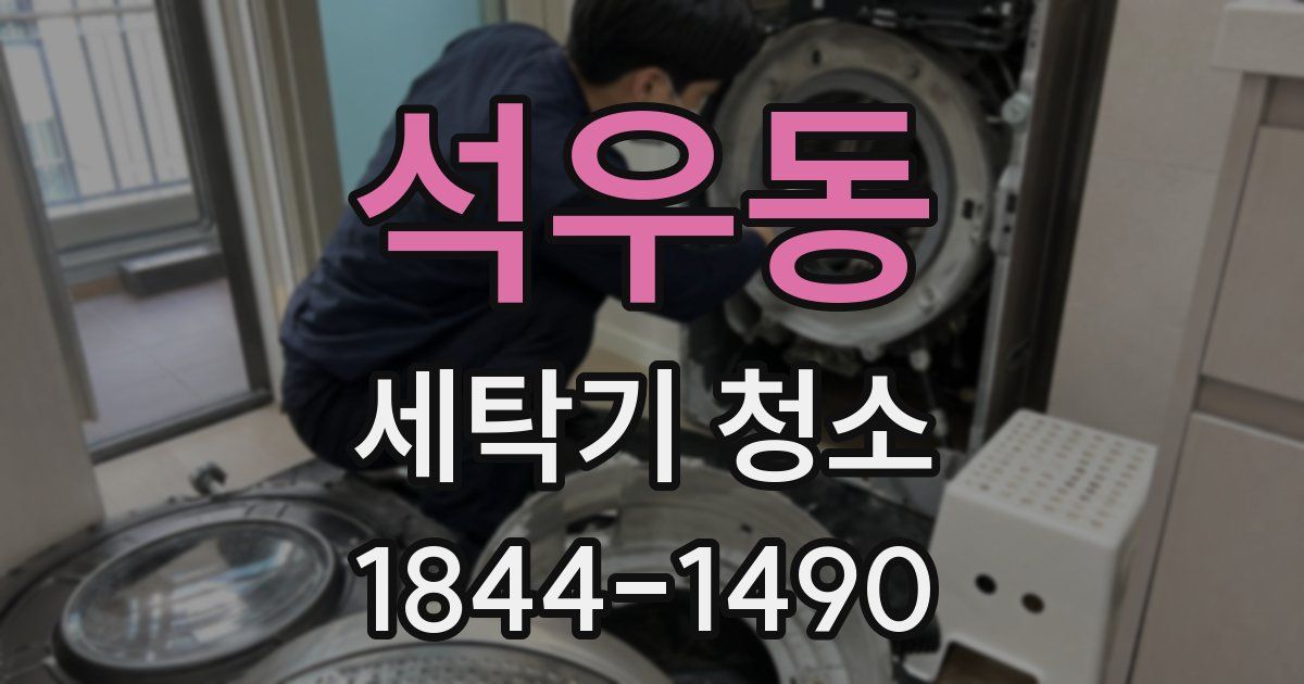 석우동 세탁기 청소