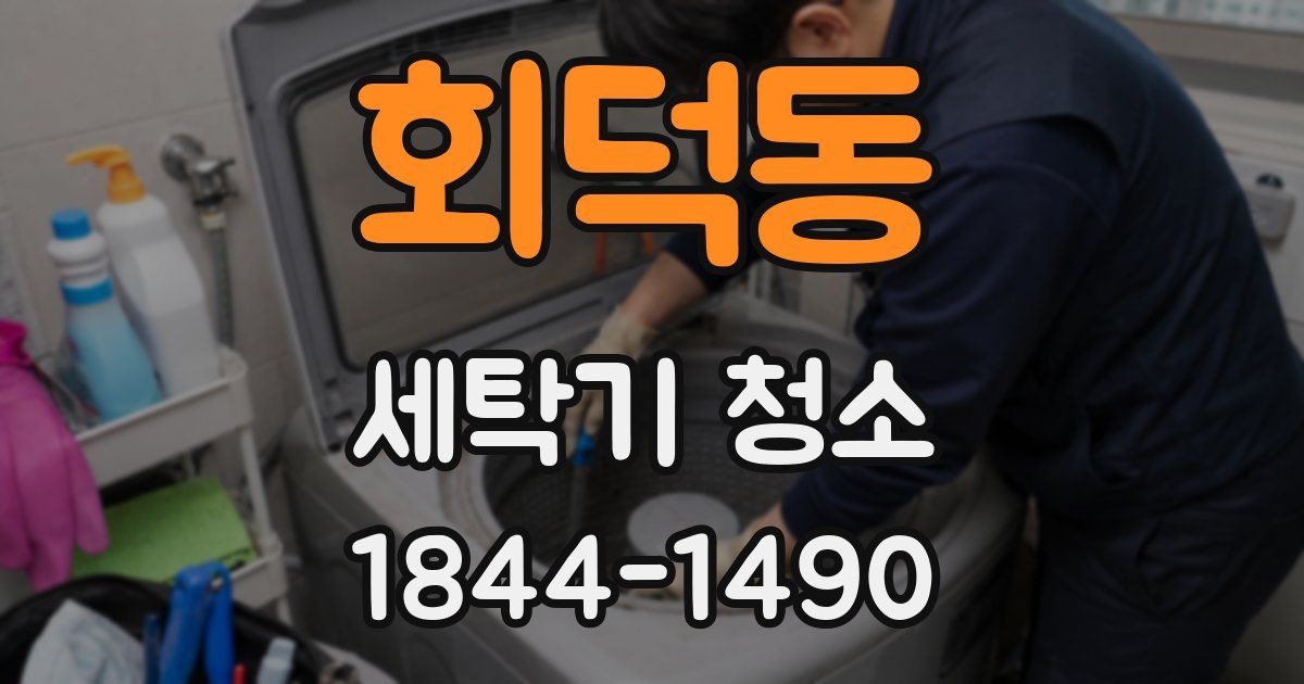회덕동 세탁기 청소