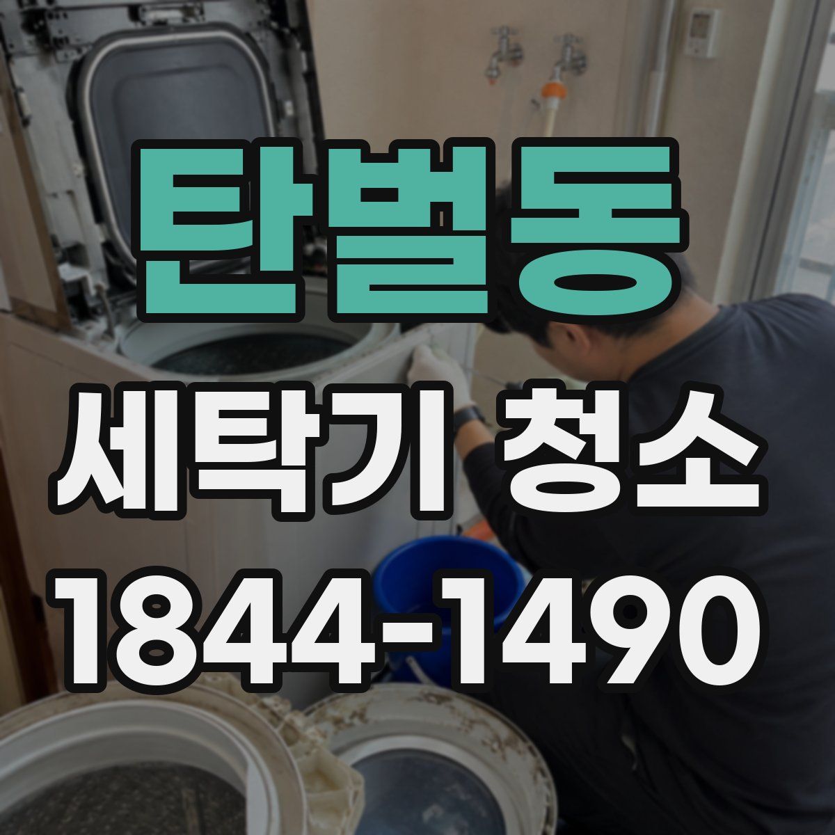 탄벌동 세탁기 청소