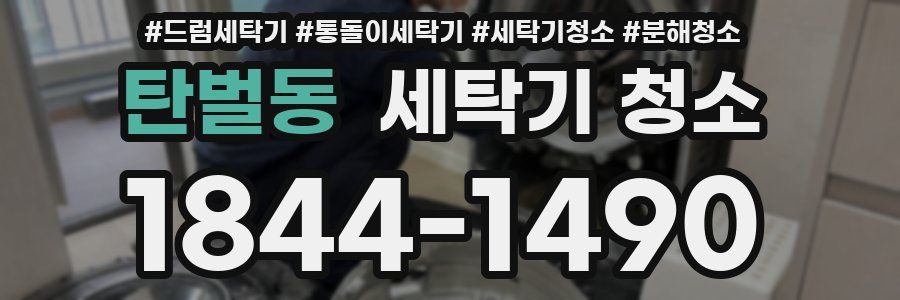 탄벌동 세탁기 청소