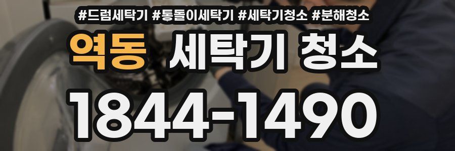 역동 세탁기 청소
