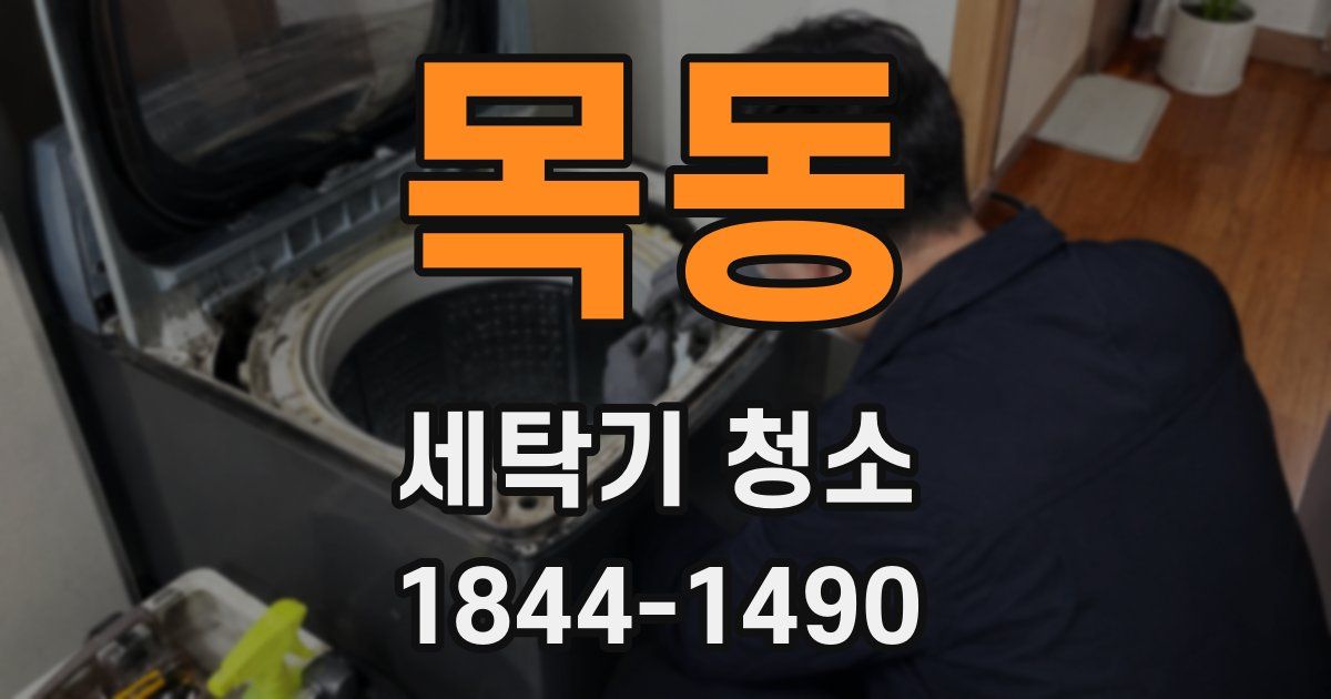 목동 세탁기 청소