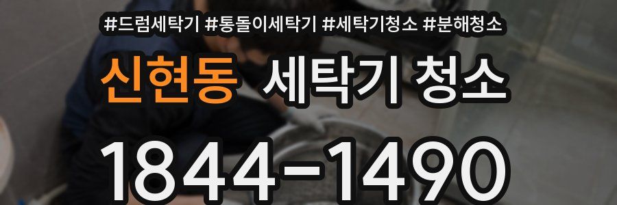 신현동 세탁기 청소