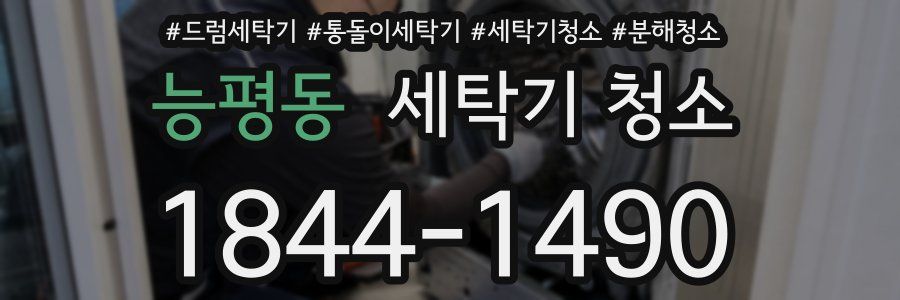 능평동 세탁기 청소