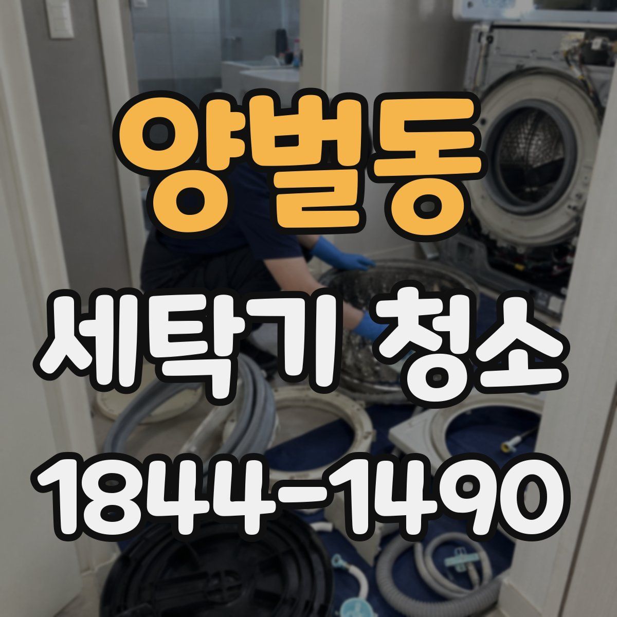 양벌동 세탁기 청소