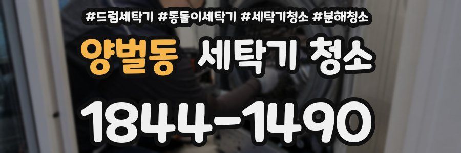 양벌동 세탁기 청소
