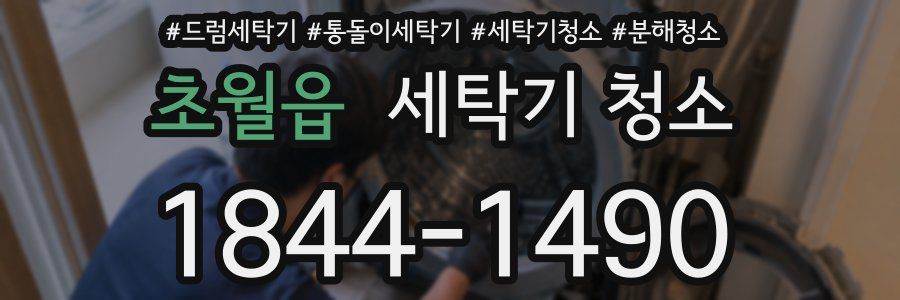 초월읍 세탁기 청소