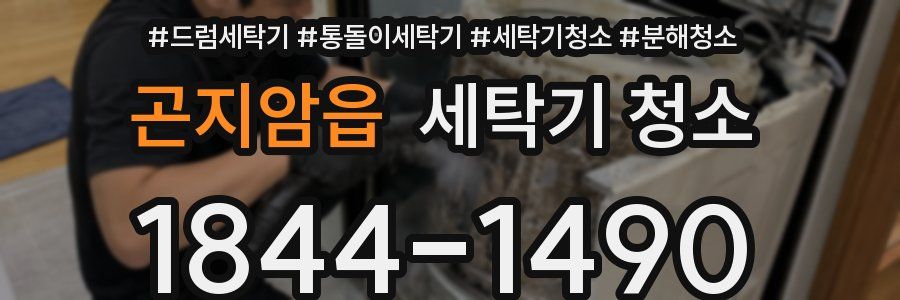 곤지암읍 세탁기 청소