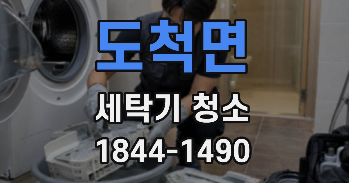 도척면 세탁기 청소