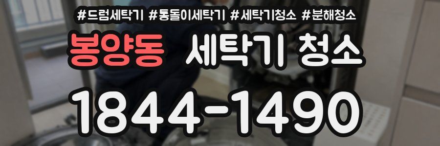 봉양동 세탁기 청소