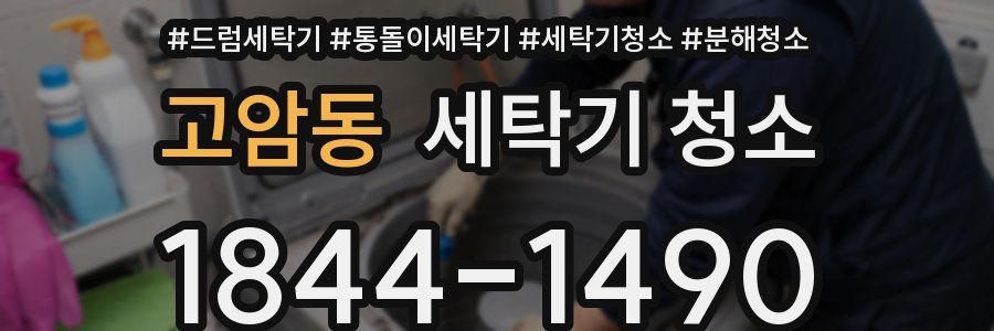 고암동 세탁기 청소