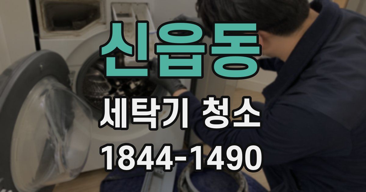 신읍동 세탁기 청소