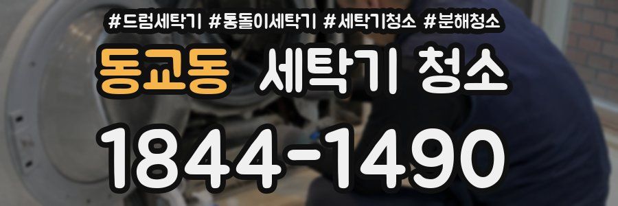 동교동 세탁기 청소