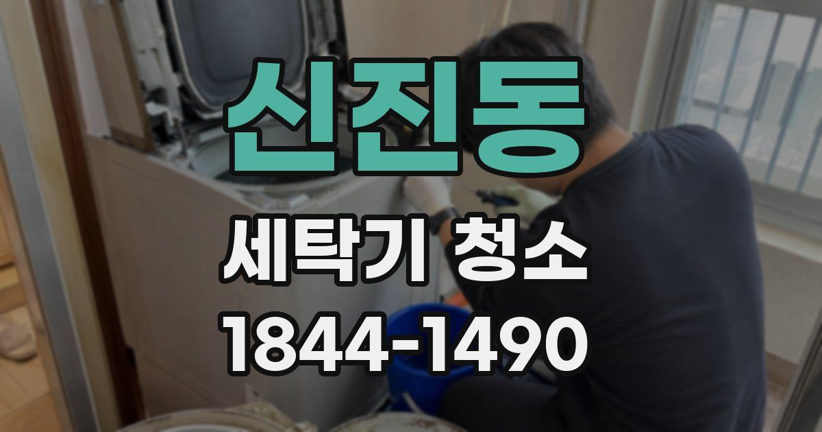 신진동 세탁기 청소