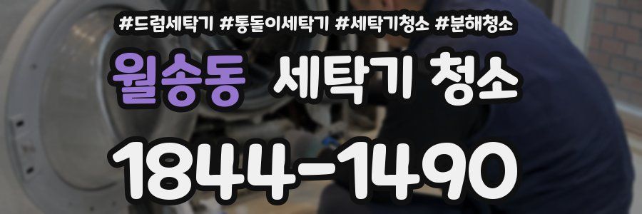 월송동 세탁기 청소