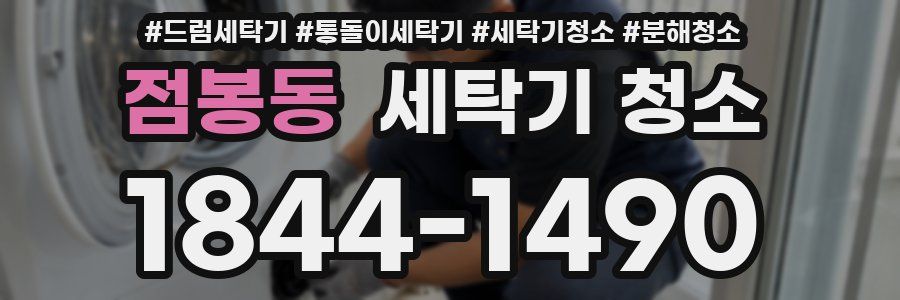 점봉동 세탁기 청소