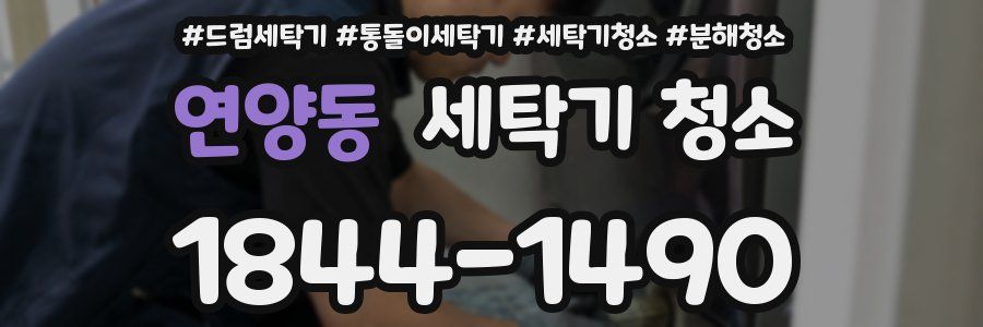 연양동 세탁기 청소