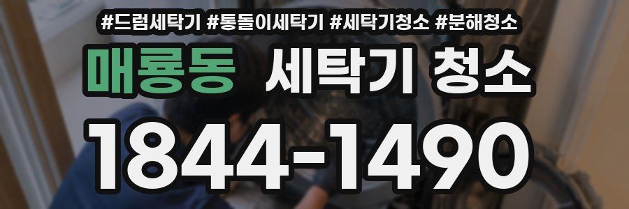 매룡동 세탁기 청소
