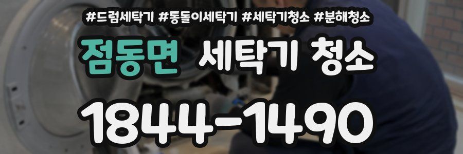 점동면 세탁기 청소