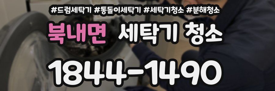 북내면 세탁기 청소