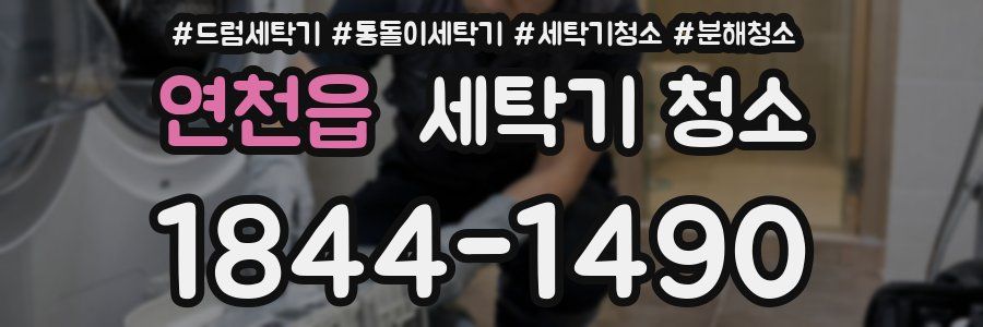연천읍 세탁기 청소