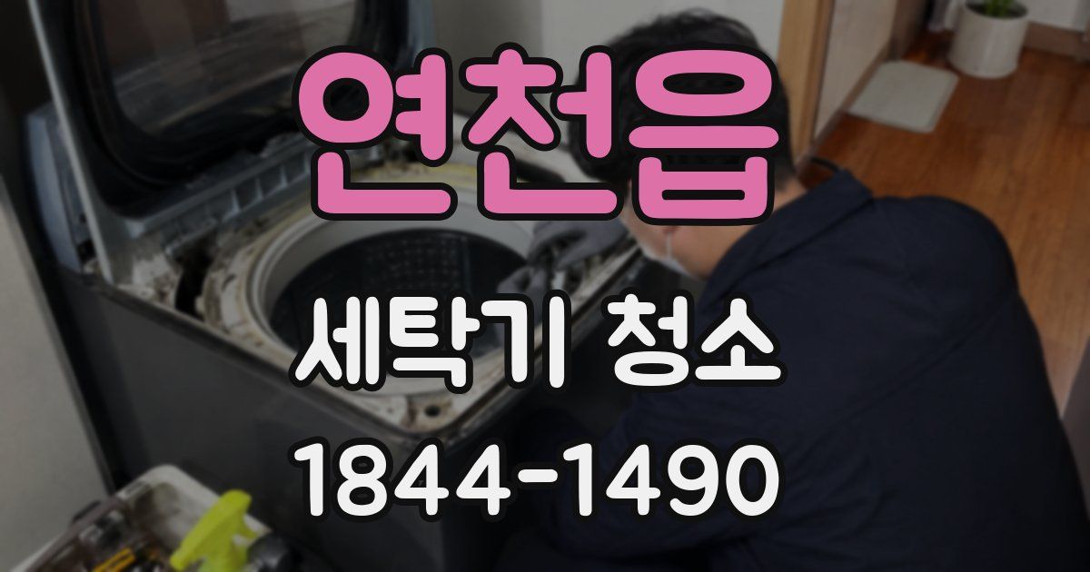 연천읍 세탁기 청소